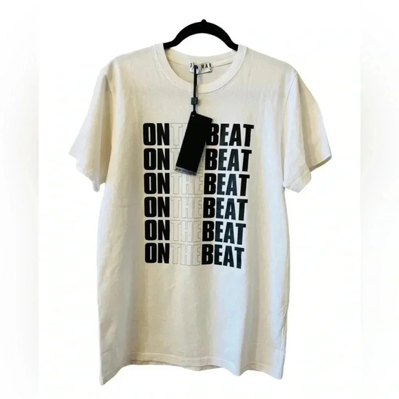 Dim Mak Collection Small On The Beat Men's Short Sleeve T-Shirt White - Picture 5 of 10
